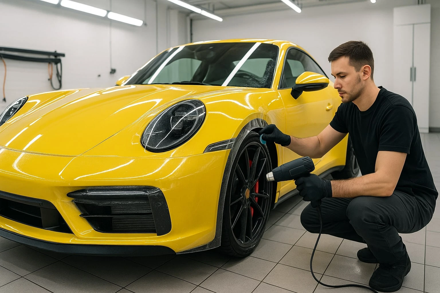 поклейка плівки на авто