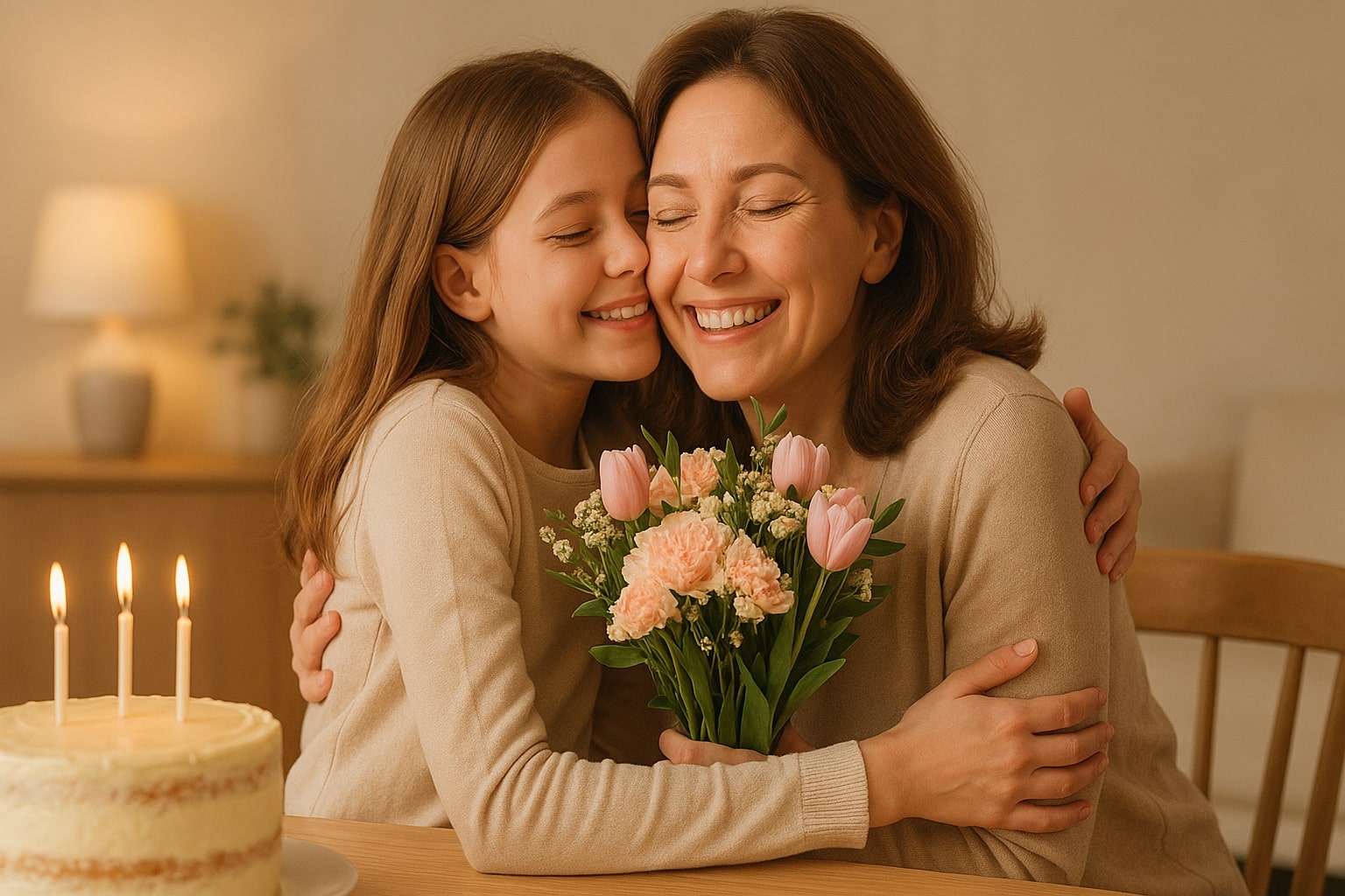 Привітання мамі з Днем народження