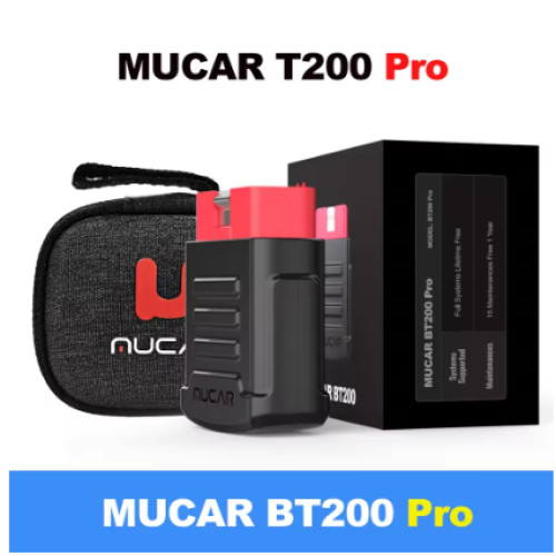 Bluetooth OBD2 адаптер MUCar BT200 Pro