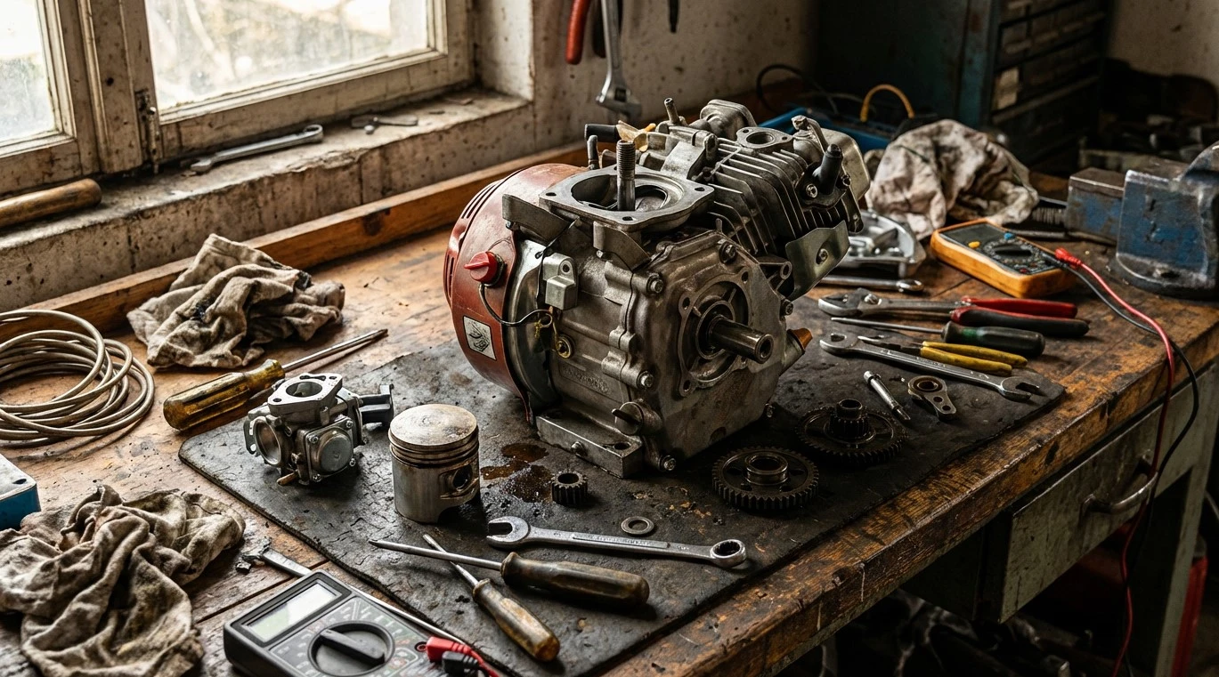 Ремонт двигуна 168F, 170F