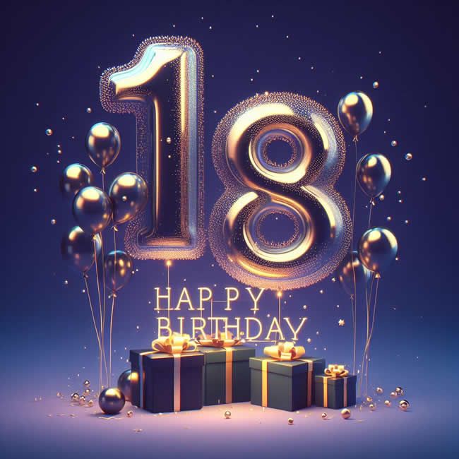 картинка 2 привітання з 18 річчям хлопцю