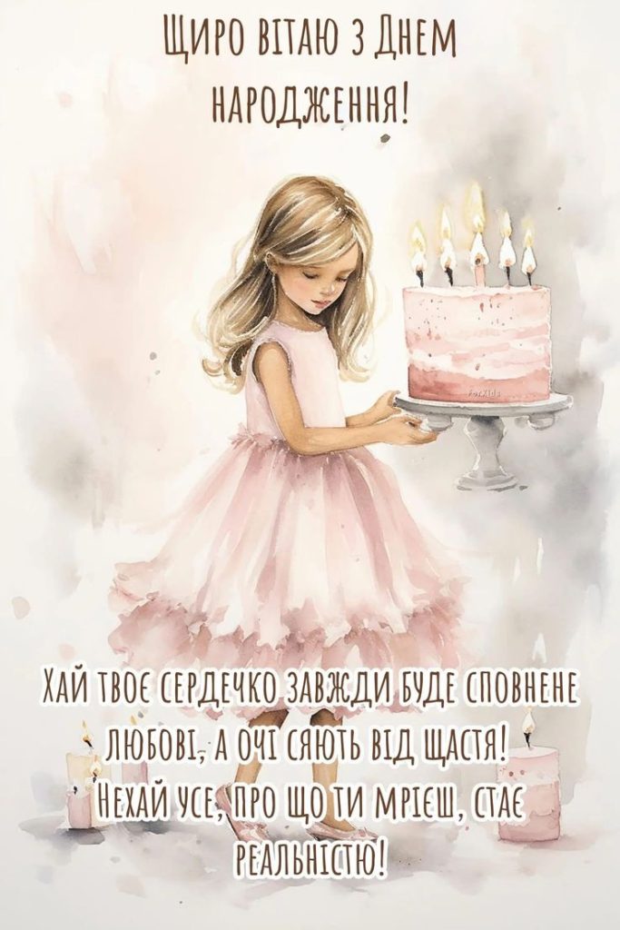 картинка 2 привітання з днем народження для дівчини