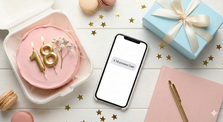 Привітання з 18 річчям дівчині: картинки, проза та щирі слова