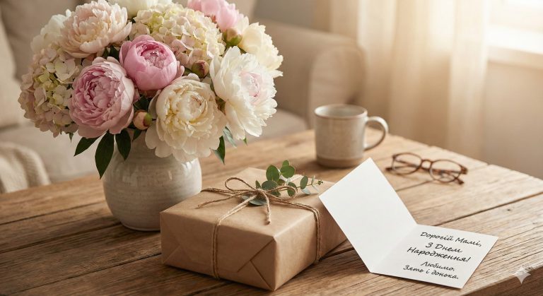 Привітання з днем народження тещі українською: картинки, проза та вітання своїми словами