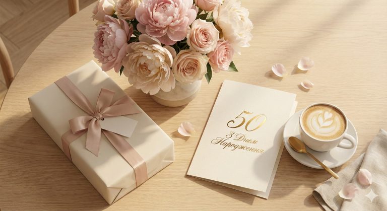 Привітання з ювілеєм 50 років жінці: Картинки, листівки та щирі слова