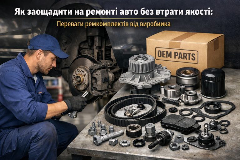 Як заощадити на ремонті авто без втрати якості переваги ремкомплектів від виробника