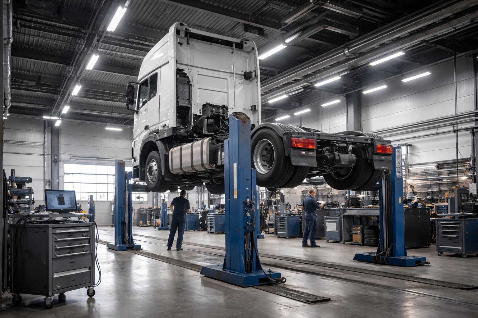 СТО для вантажного транспорту у Києві: професійний сервіс без простою бізнесу