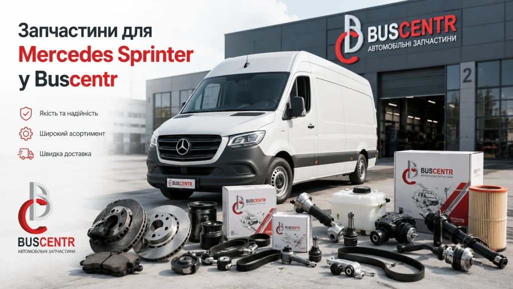 Запчастини для Mercedes Sprinter у Buscentr