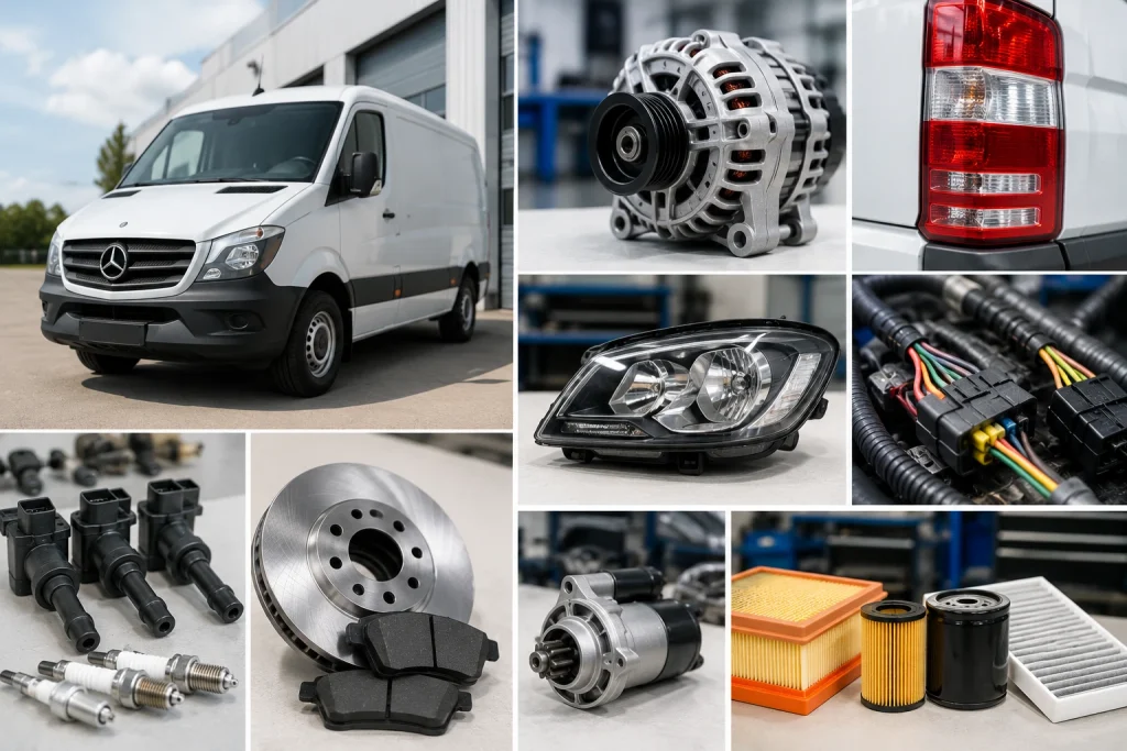 Запчастини для Mercedes Sprinter у Buscentr